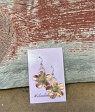 1” copper MC Forget Me Not flowers