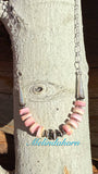 Cow Chain and Turquoise necklace