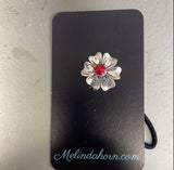 3/4” Western Flower Pony Tail Tamer