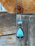KingmanHardy Pit Turquoise Pinecone Necklace