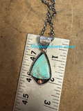 KingmanHardy Pit Turquoise Pinecone Necklace