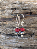 Mini Pearl Snaps Earrings