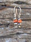 Mini Pearl Snaps Earrings