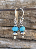 Mini Pearl Snaps Earrings