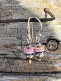 Mini Pearl Snaps Earrings