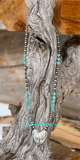 H1, Sterling silver heart bead necklace