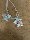 Sterling Apple Blossom necklace