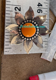 Sunflower pendant