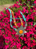 Sunflower pendant