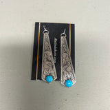 Elongated diamond Earrings