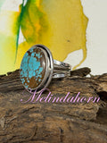 R105, size 9 #8 ring