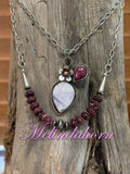 Tiffany stone Prickly Pear necklace