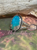 R188, Royston turquoise ring
