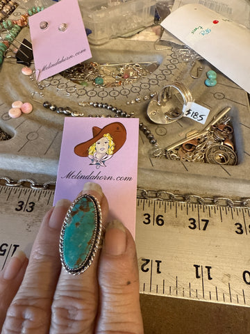R35, Kingman Hardy Pit turquoise