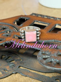 R158,size 7,Pink conch ring