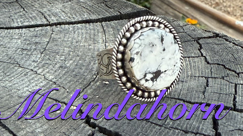 White Buffalo round ring