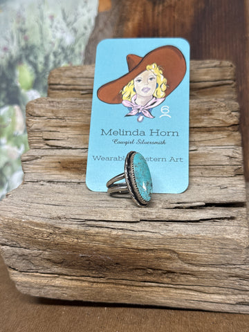 R 19, Kingman turquoise ring