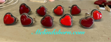 Rosarita heart rings