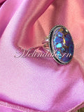 R192, purple Mohave ring