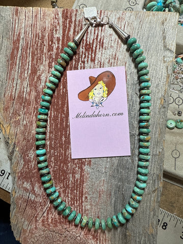 TQ12 Kingman turquoise necklace