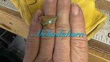 R47, Triangle Royston Ribbon Ring