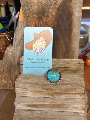 R3, Kingman turquoise size 10 ring