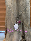 Tiffany stone Prickly Pear necklace