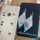Sterling Diamond earrings