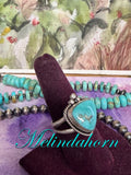R17, Hardy Pit turquoise ring