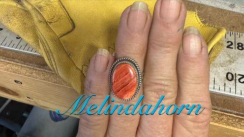 Red Spiny ring