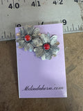 1 1/4” Western Flower Stud Earrings
