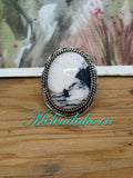 R53,White Buffalo ring