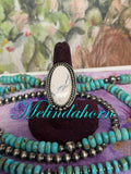 R159, White Buffalo ring