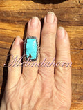 R178, Kingman turquoise ring