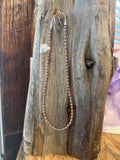 Copper &sterling necklace