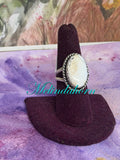 R189, White Buffalo ring