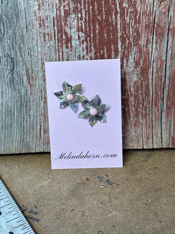 Pink StarLilly Stud Earrings,Dangle Earrings&Necklace