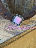R37, size 9, Pink conch ring