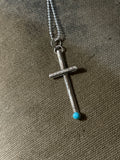 Ol Rugged Cross w/ turquoise