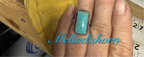 #8 turquoise ring