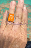 R86, Orange spiny  ring
