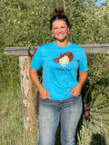 Cowgirl T-shirt crew cut