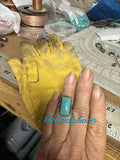 #8 turquoise ring
