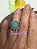 R105, size 9 #8 ring