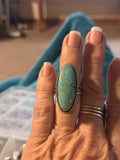 R155,  #8 turquoise ring
