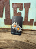 Sunflower Dangle Earrings