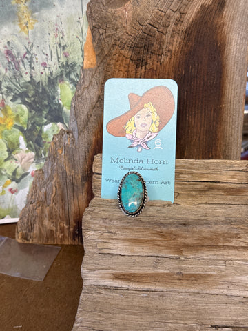 R4, Kingman turquoise size 6 ring