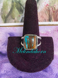 R138,Royston Ribbon turquoise ring