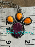 Blooming Barrel cactus necklace