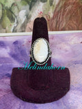 R189, White Buffalo ring